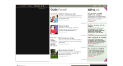 Desktop Screenshot of option-danse.fr